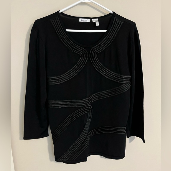 Ravel size large black shirt. - Picture 1 of 2